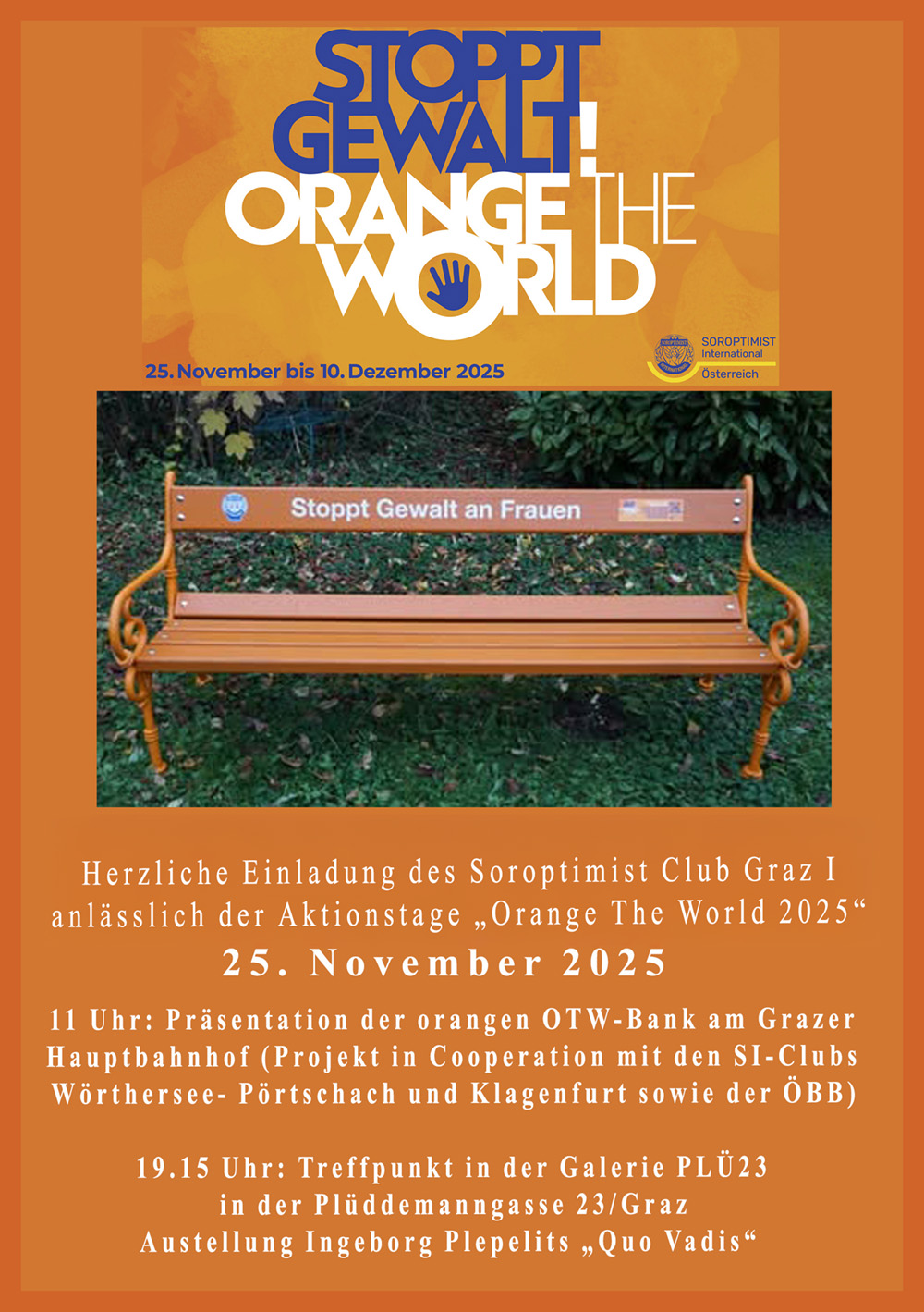 ORANGE THE WORLD 2025